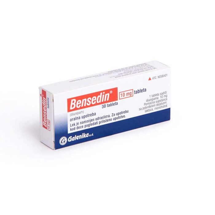 Diazepam/ Bensedin 10mg tablets